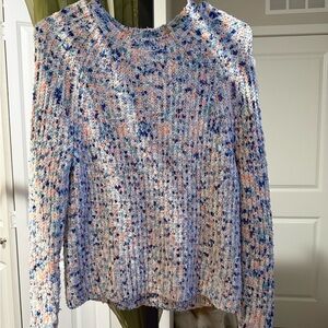 Silver Flint: Multicolor Knit Sweater